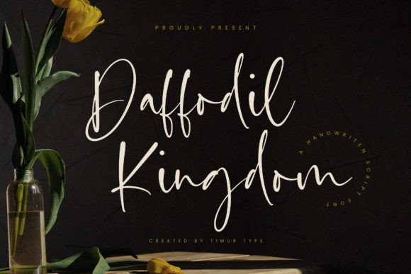 Discover the Enchanting Daffodil Kingdom Typeface