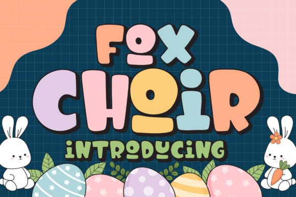 Discover the Vibrant Energy of Fox Choir Display Font