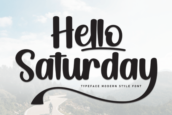 Discovering the Elegance of the Hello Saturday Typeface