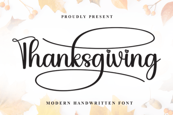 Exploring the Thanksgiving Font for Modern Design
