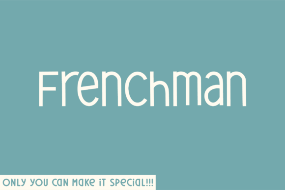 Frenchman Font: Where Handwritten Charm Meets Design Versatility